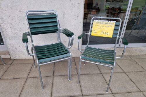 Schaffner Gartenstuhl 25% St. Moritz in tannegrün