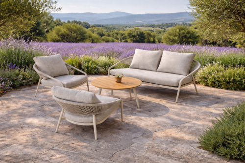 Zebra Lounge Pixel miz Sessel, 2er-Sofa und Tisch